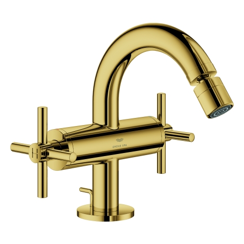 GROHE 2-Griff-Bidetbatt. Atrio 24353 Kreuz-Griff cool sunrise