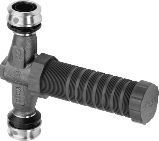Viega UP-Geradsitzventil mit SC Easytop 5335.2 in 16mm Siliziumbronze