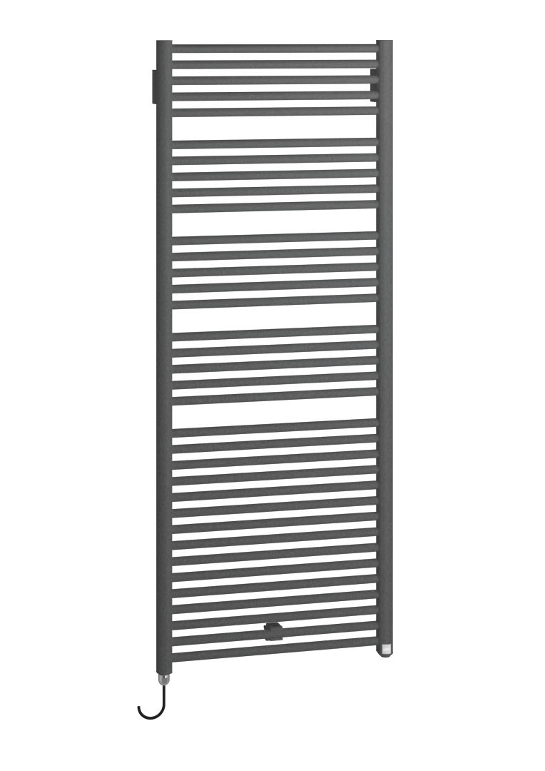 Kermi Geneo circle-E BH810x40x431mm P=400W,graphit metal.,WWS swz,links