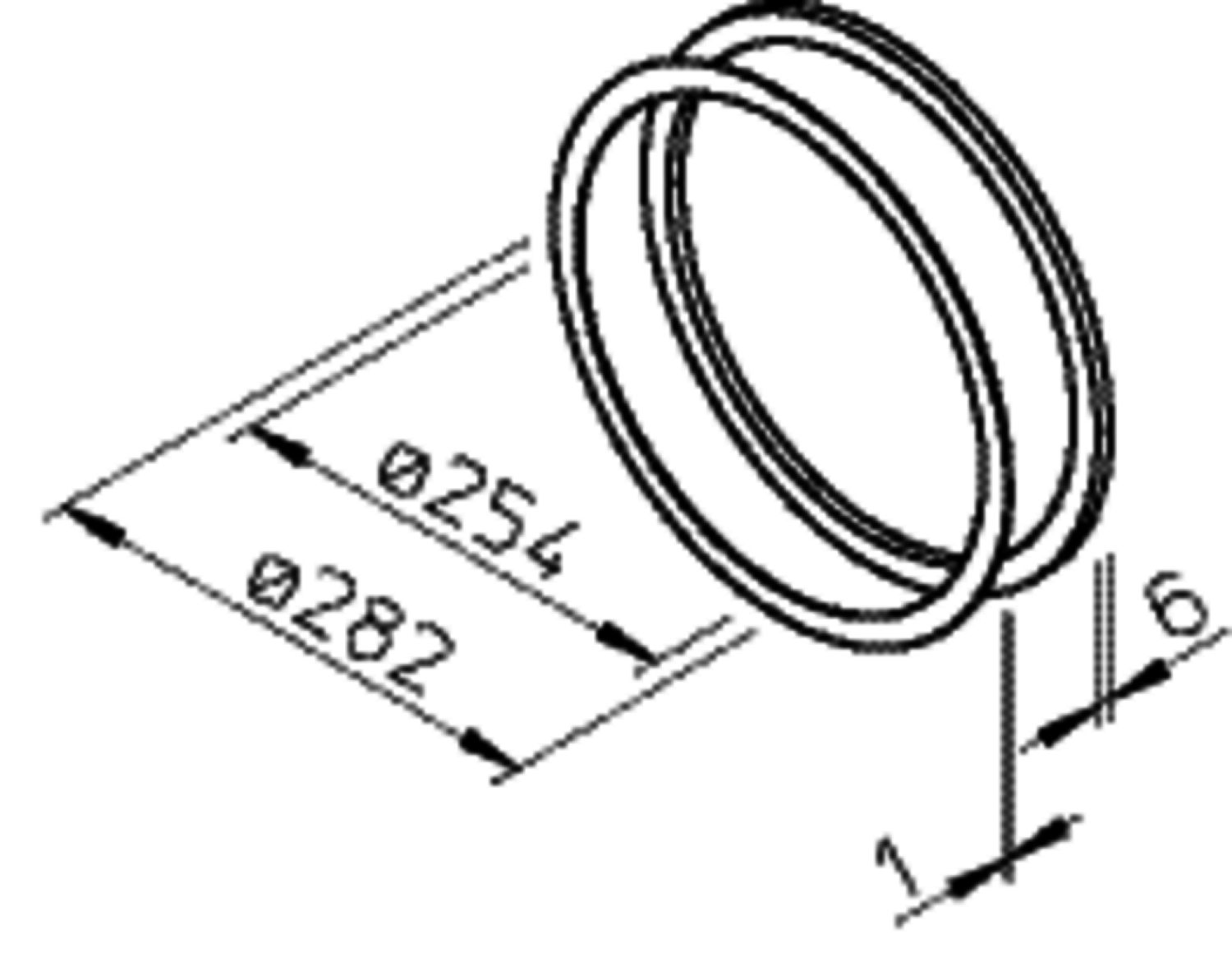 Helios DR 225 Distanzringe