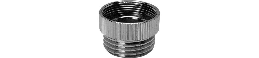 ASW Übergangstück Messing vc AG 1/2" / IG M 22 x 1
