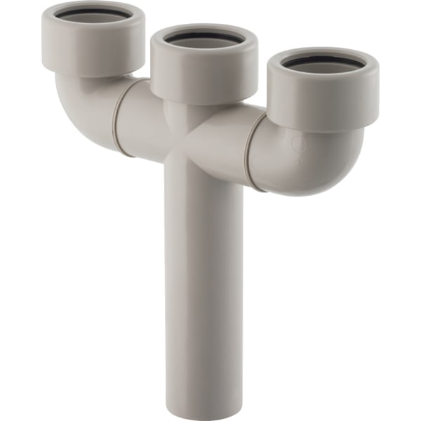 Geberit Doppel-T-Stück 90g granitgrau