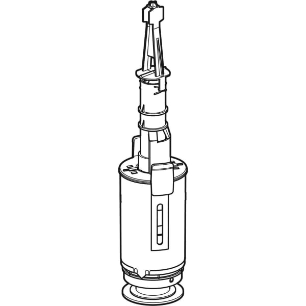 Geberit Spülventil, zu Aufputzspülkasten AP128.0x