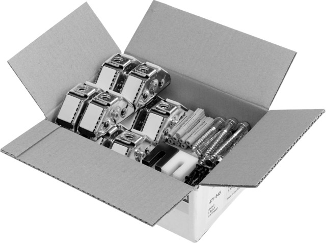 Viega m2-Paket Prevista Dry Plus 8400  in 10,0m2 Stahl verzinkt