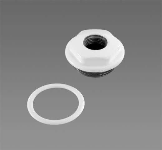 Zehnder Anschlussstopfen 1/2" Linksgewinde 5/4", RAL 9016, 909431