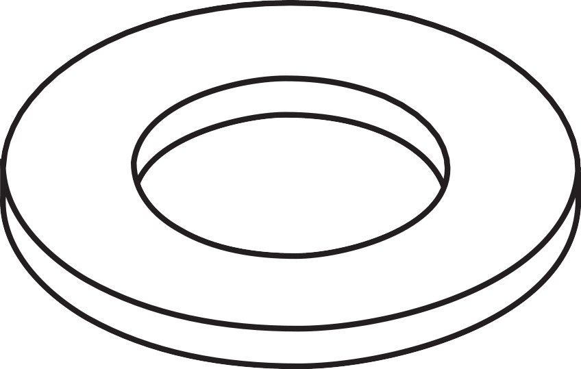 Hansgrohe Rosette Axor Terrano 4-Loch Wannenarmatur chrom