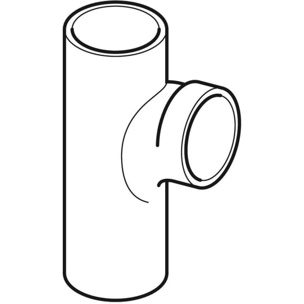 Geberit PE Bogenabzweig 88,5Gr d110/110