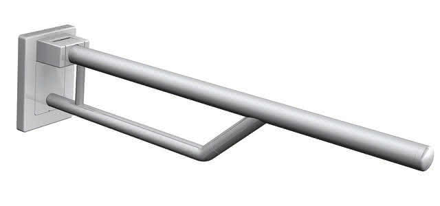 HEWI SK-Griff Duo, mobil, L:850, Kst., unifarben signalweiß