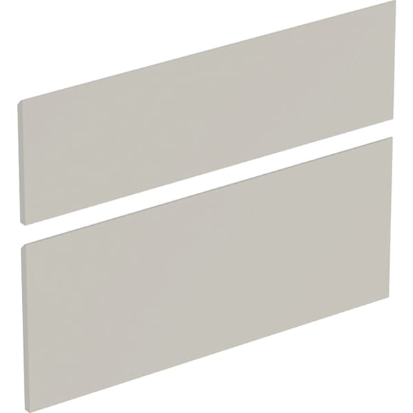 Geberit Set Schubladenfront f. US für MWT B:80cm, sandgrau matt
