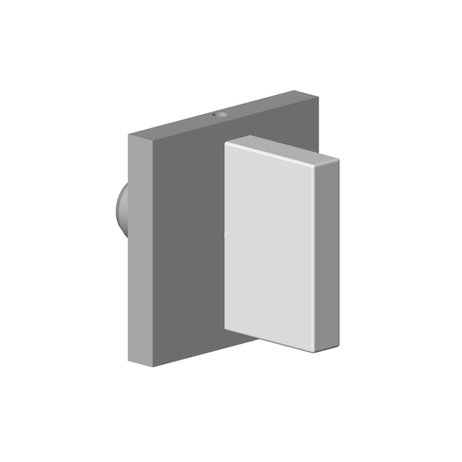 DO Griff für Unterputzventil ERSATZTEILE 90207800202 60 x 60 x 75 mm Platin