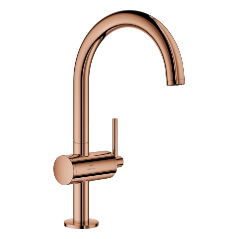 GROHE Einhand-Waschtischbatterie Atrio 24362 L-Size warm sunset