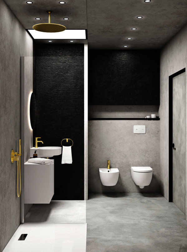 IS Wandtiefspül-WC Blend Curve AquaBlade 360x545x340mm Weiß m.IdealPlus