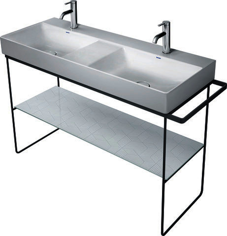 DU Glaseinleger in Metallkonsolen DuraSquare 003117+18 Cubic line