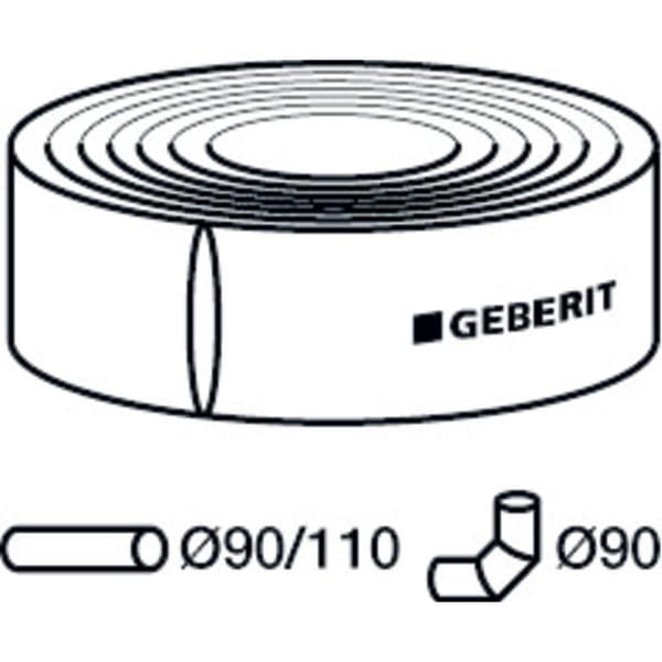 Geberit Dämmschlauch aus PE d90/110