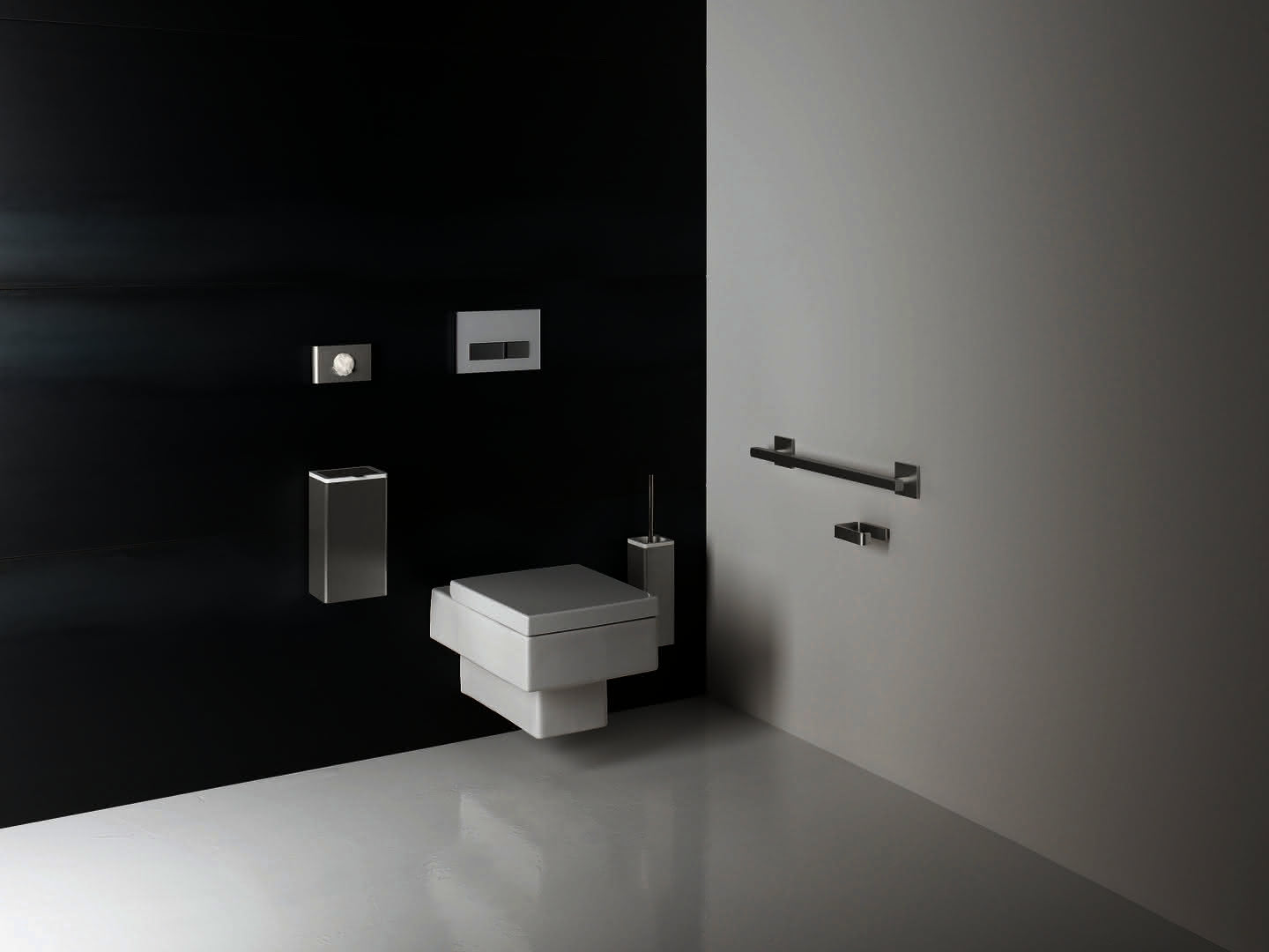 HEWI WC-Papierhalter Ser 805, Edelstahl, f.1 WC-Rolle