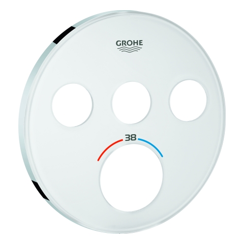 GROHE Rosette 49036 für SmartControl UP-THM rund mit 3 ASV moon white GROHE Rosette 49036 für SmartControl UP-THM rund mit 3 ASV moon white