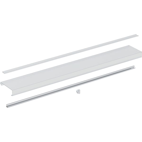 Geberit Set Lichtblenden für WT-/Nischenbel. für Geberit ONE Spiegelschrank, B:90