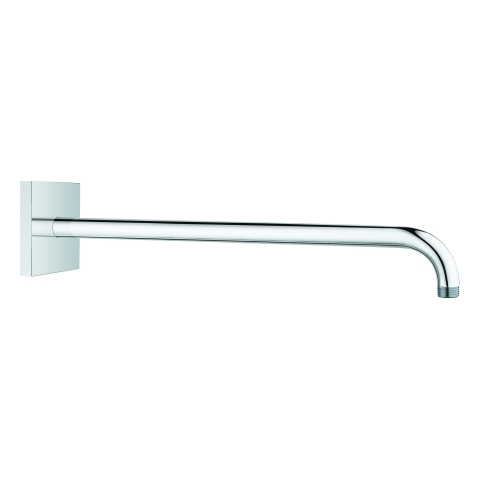 GROHE Brausearm Rainshower 26145 Metall eckige Rosette Ausladung 422mm chrom GROHE Brausearm Rainshower 26145 Metall eckige Rosette Ausladung 422mm chrom