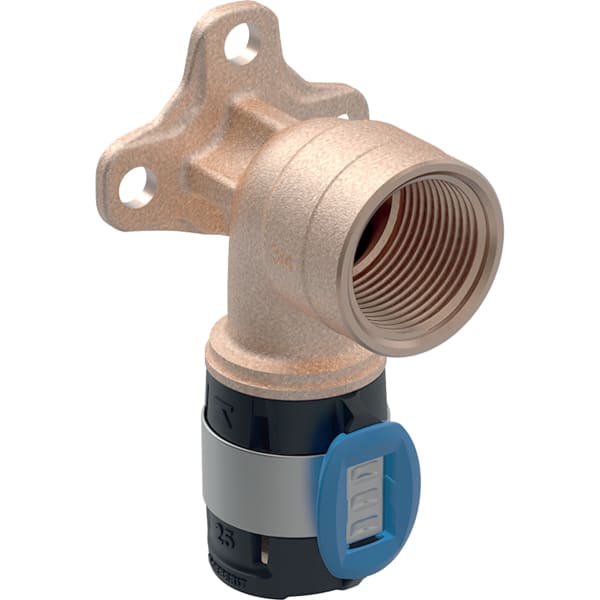 Geberit FlowFit Anschlusswinkel 90Gr Rg+ d16-Rp1/2 L:78mm