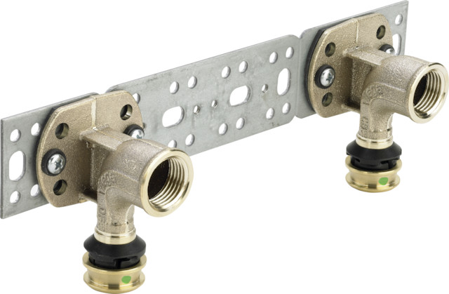 Viega Montageeinheit Raxofix 5321.61 in 16mmxRp1/2x80/100/150mm Sibr