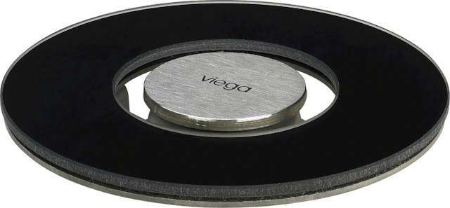 Viega Designrost Modell 4976.31 in 100mm Edelstahl