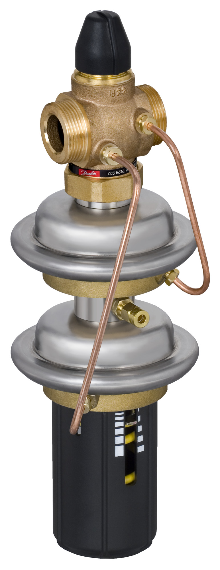 Danfoss Diff.Druck.+ V,stromreg.AVPQ4 DN32, Kvs 12,5, 0,1-1,0bar, Flansch