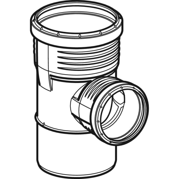 Geberit Silent-PP Abzweig 87,5Gr d40/40