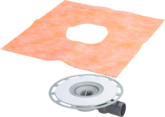 Viega Badablauf 4938 DN15 Kunststoff grau