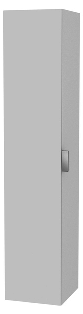 KEUCO HS Edition 11 31331, Anschlag links 1-türig, 1 Wkb.,weiß/Glas weiß satiniert