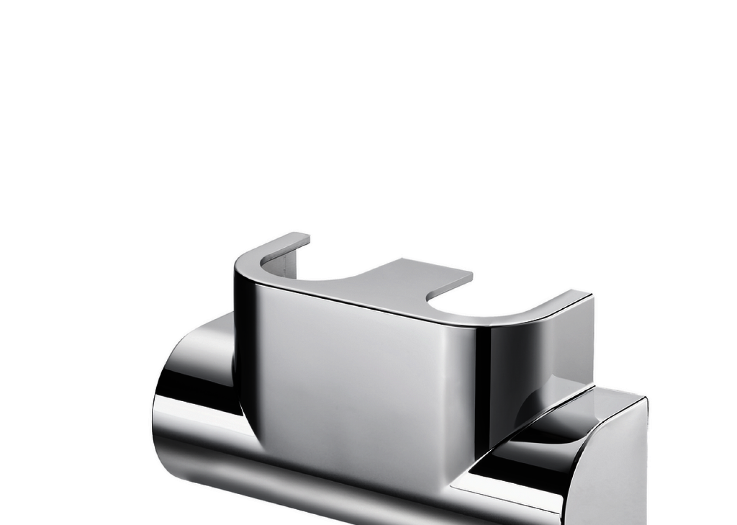 OVENTROP-Design Abdeckung für "Multiblock T", Eckform, verchromt