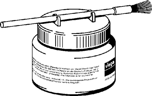 Viega Weichlötpaste 94943 für Kupferlötinstallationen