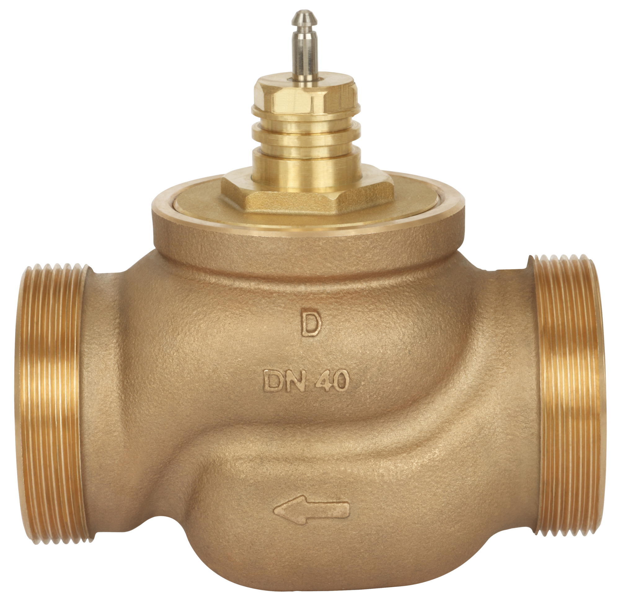 Danfoss Durchgangsventil VRB2 DN40 Kvs 25,0, PN16, RG5, Aussengewinde, G2 1