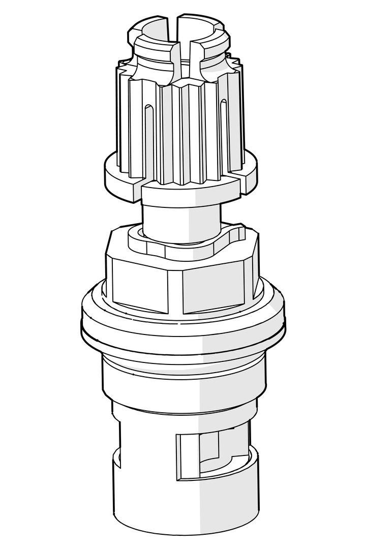 Hansa Oberteil HANSA 59913260 G3/8 Hansa Oberteil HANSA 59913260 G3/8