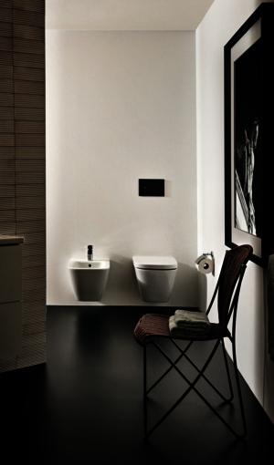 IS Wand-Bidet i.life S 1 Hl. 355x480x300mm Weiß