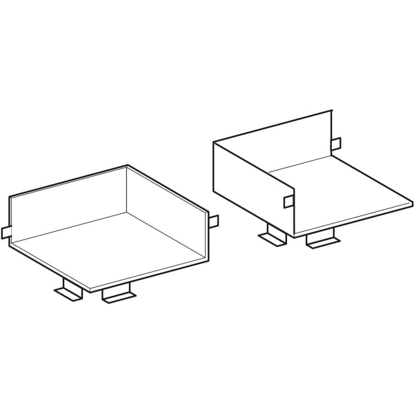 Geberit Stauraum-Set für Unterschrank für WT Breite 90 cm, Acanto Geberit Stauraum-Set für Unterschrank für WT Breite 90 cm, Acanto
