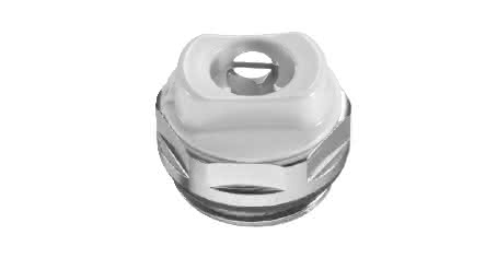 Zehnder Entlüftungsventil 3/8" vernickelt, selbstdichtend, 816020