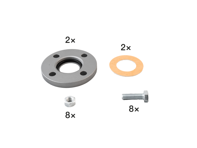 BIRAL Zubehör HLKKS Gewindeflansch Z28, 2"xDN32, 10mm (2x5)