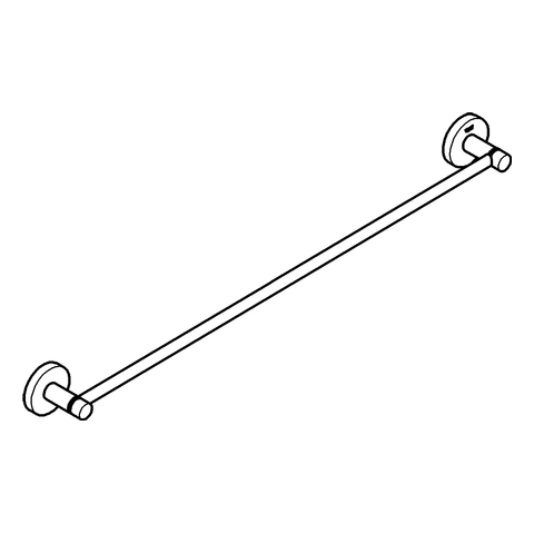 GROHE Badetuchhalter Essentials 40366_1 600mm cool sunrise gebürstet