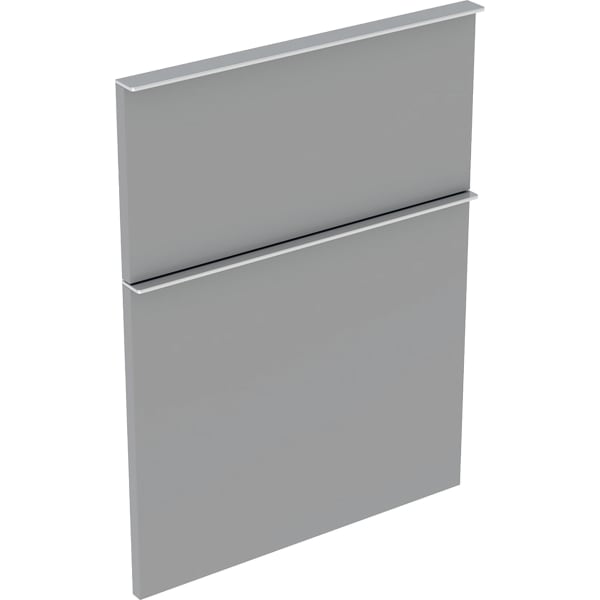 Geberit Set Schubl. Frt f. iCon Seitenschrank Breite 45 cm, platin (2 St.)
