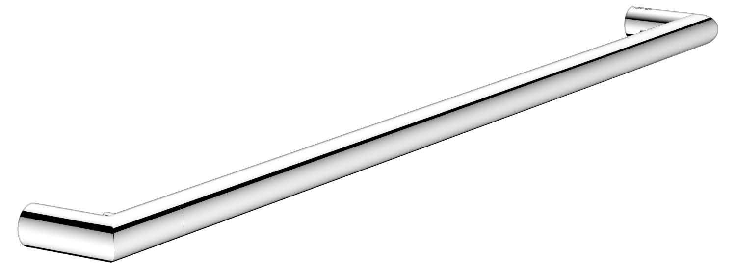 KEUCO Badetuchhalter REVA 12801 m.integriertem Haken 800mm verchr.