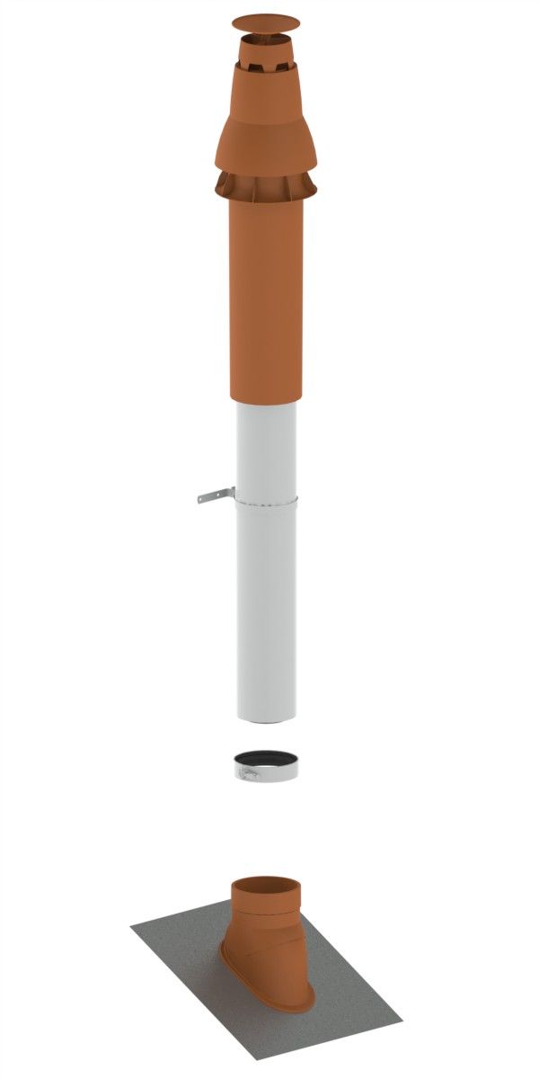 Remeha Grundbausatz RUD2, DN 100/150, anthr. Grundbausatz RUD2, DN 100/150, anthr.