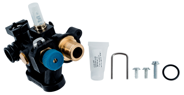 Wolf Hydraulik Warmwasser Block ohne Disconnecteur