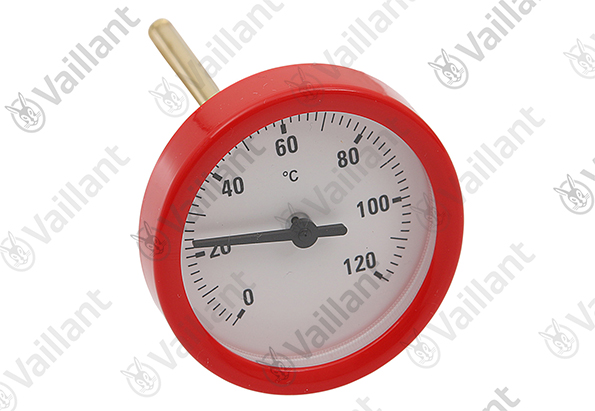 Vaillant Thermometer, rot Vaillant-Nr. 101576 Vaillant Thermometer, rot Vaillant-Nr. 101576