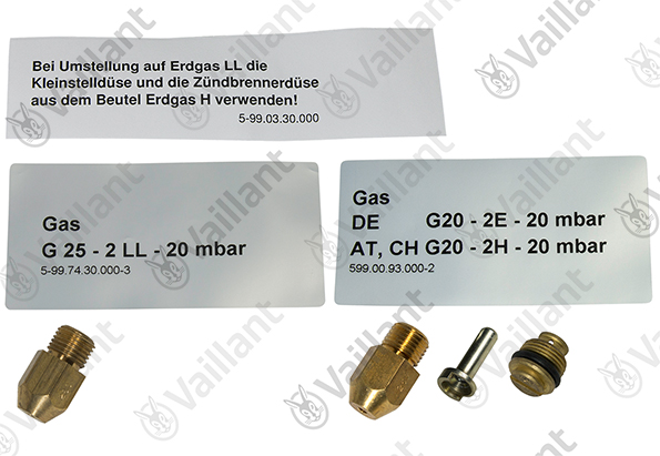 Vaillant Umstellsatz Vaillant-Nr. 0010042273