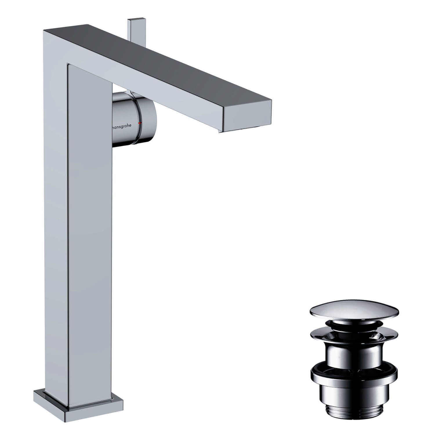Hansgrohe WTM Tecturis E 240 Fine CoolStart  EcoSmartu.  m. Push-Open Ablaufg. chrom