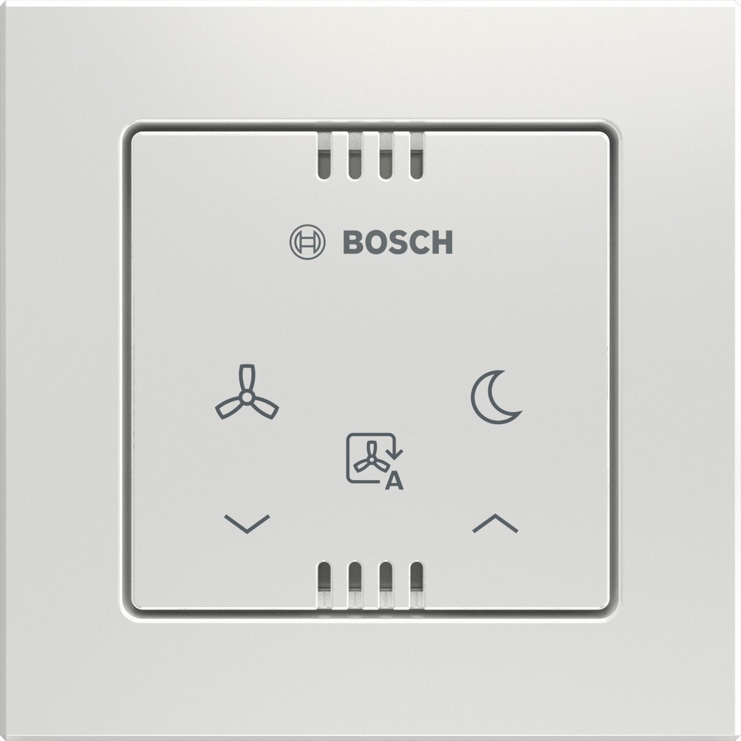 BOSCH Zub. dezentraler Lüftung CV 30 H Bedieneinheit für V3000D, 85x85x10, weiß