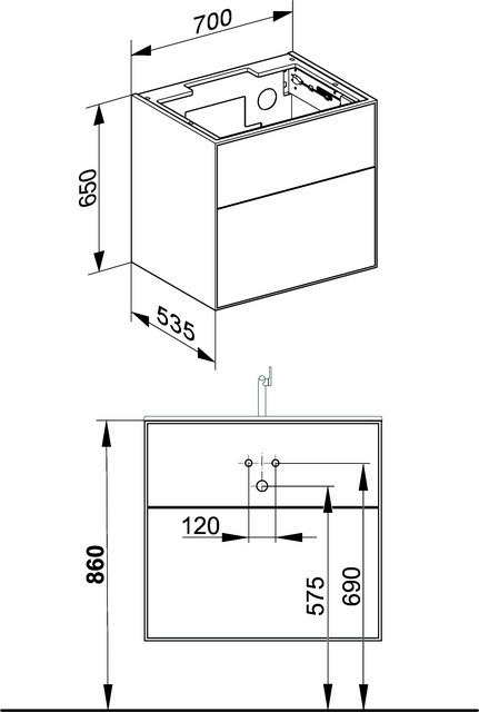 KE WUB Edition Lignatur 33340 f. Ker.-WT 2 Ausz. Eiche wi.