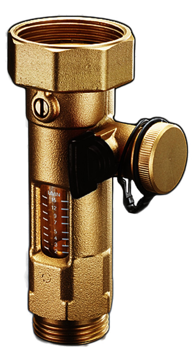 OVENTROP-Durchflussvorrichtung für Regusol Stationen, 7-30 l/min OVENTROP-Durchflussvorrichtung für Regusol Stationen, 7-30 l/min