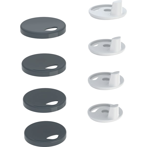 Geberit Set Puffer für WC-Sitzring fixiert f. Geberit AquaClean Mera Classic