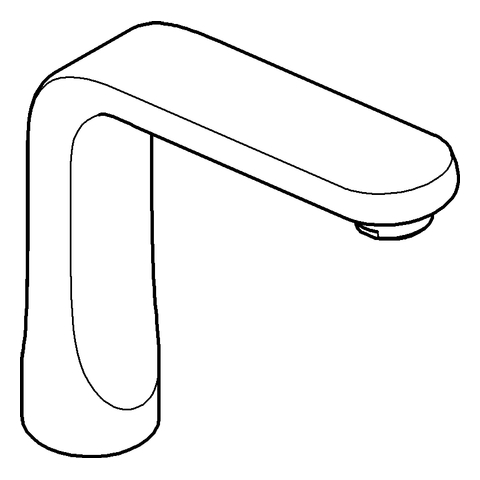 GROHE Auslauf 13246 moon white
